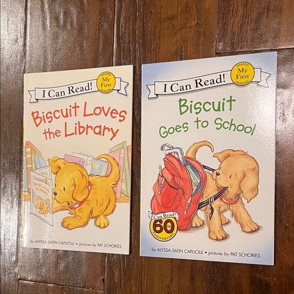 6 NWT I Can Read Biscuit My First Shared Reading Book Set for Beginner Readers - Picture 4 of 7